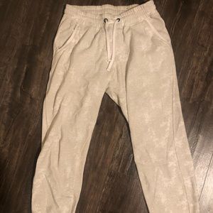 Snake skin joggers